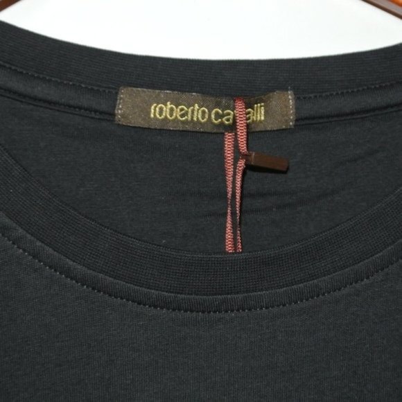 Roberto Cavalli Men's Graphic‎ Tiger Head Tee XL - Picture 6 of 10